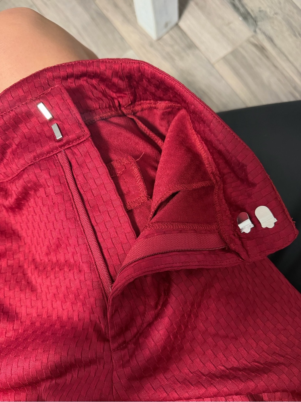 Red Rally Shorts - Picture 5 of 8